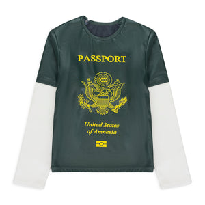 GREEN PASSPORT T-SHIRT