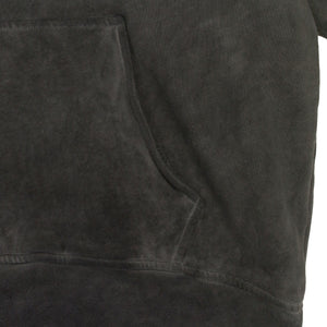 BLACK OIL WASH HOODIE