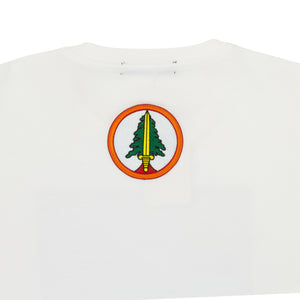 WHITE C/S TWIN PEAKS T-SHIRT